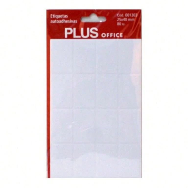 campus Etiquetas Autoadhesivas Plus Office 53mm x 100mm - 15 Etiquetas, 5 Hojas, prácticas y resistentes ✅ Entrega 24/72h a España (península) - 25mmx40mm 80 Etiquetas 5 Hojas - Ver 1
