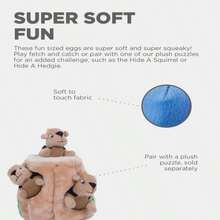 Outward Hound Snack Bag Tortilla Chips Puzzle Squeaky Dog Toys - ColorC - 查看 5