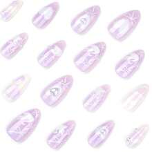 Luxury 3D Three-Dimensional White Swan Nail Art With Heart Bow - JP3886 - 查看 2