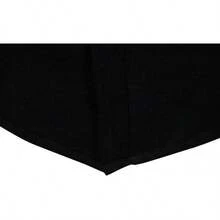 Sudadera con capucha de asesino para hombres, estilo gótico con cremallera asimétrica y cordones laterales, chaqueta con capucha de felpa para Halloween - Negro - Ver 6