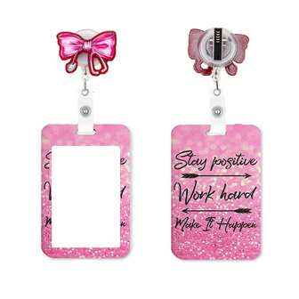 1pc (Badge Clip + Card Holder) Funny Nurse Goose ID Badge Reel, Cute Work Badge Holder Clip With Rotating Clasp, Nursing Badge Accessories, ID Card Holder For Healthcare Workers, Nurses, Teachers, Interns, LPNs, RNs, Office Supplies, Nurse's Day Gift