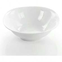 Juego de vajilla cuadrada de porcelana blanca de 16 piezas Hayes - Blanco - Cuadrado 2 - Ver 5