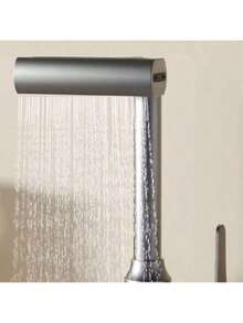 Grifo de 4 velocidades de agua caliente y fría (revestimiento de acero inoxidable): Salida de agua universal de 4 etapas para el baño y la cocina para usuarios domésticos y arrendatarios