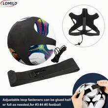 1 Stück LOMILD Fußball Jonglier-Tasche, hochelastischer Zieh-Dreh-Volleyball-Spike-Trainer, Fußball-Trainings-Assistenzausrüstung, Jonglier-Gurt Volleyball-Trainingsgerät, Fußball-Trainings-Jonglier-Gurt