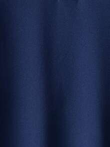 Camicia polo casual da uomo a maniche lunghe, vestibilità morbida, leggera, casual business, tinta unita, stile semplice campus