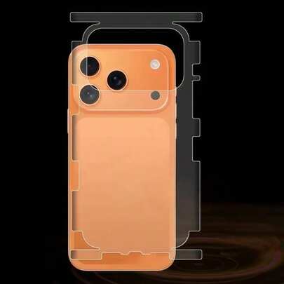 Full Coverage Rear Screen Protector Film Compatible With Apple 17 Pro Max, 17 Air, 17 Pro Max, Hydrogel Film Covering The Entire Rear Screen