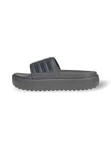 Dép xỏ ngón Adidas đế dày nhẹ, chống sốc, đệm chống trượt, thân thiện với da, đế trong mềm mại, dễ dàng vệ sinh, logo dùng hàng ngày tại nhà, phòng tập thể dục, phòng tắm, hồ bơi, bãi biển, mùa hè, màu đen HQ6179 - đen - Xem 1