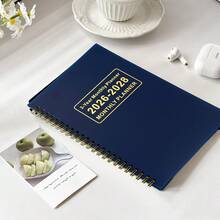 1 pieza Cuaderno A5 con plan innovador y práctico de 3 años 2026-2028, libro de planificación anual, semanal y diaria, gestión del tiempo, manual de eficiencia, establecimiento de objetivos, planificación de proyectos, tapa dura, aplicable para estudiantes, diario de trabajo, horario de estudio