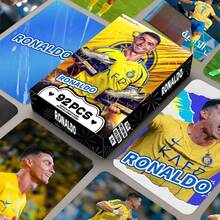 92pcs High Definition Cards, Dos Santos Aveiro LOMO Cards, RONALDO Football Star Collection Cards, Football Photo Cards