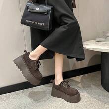 Women Loafers Shoes - Camel - View 6