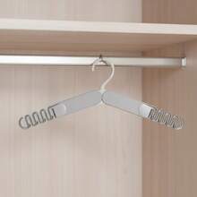 1/4pcs Foldable Travel Hanger, Portable Non-Slip Clothes Drying Rack, Underwear, Socks, Camisoles Rack, With Grips For Straps, Compact Space Saver For Hotel, Dorm & Home Laundry, Travel Essential