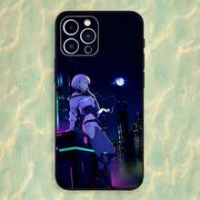 Custodia per telefono Cyberpunk Game E-Edgerunners, compatibile con 16, 15, 14, 13, 12, 11 Plus, Pro Max, XS, X, XR, SE, Mini, 8, 7, in morbido silicone nero - Z3 - Visualizzare 8