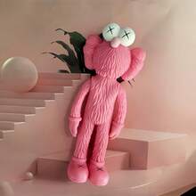 1PC 芝麻街可动人偶模型摆件，卡通装饰玩具模型家居摆件公仔模型玩偶汽车摆件创意个性汽车内饰装饰用品玩具 - 彩色 - 查看 6