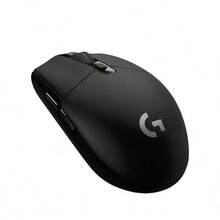 Logitech G304無線滑鼠 輕量化設計 可程式按鍵 即插即用 簡約便攜 適用於中小手型 黑色 - 黑色 - 查看 2