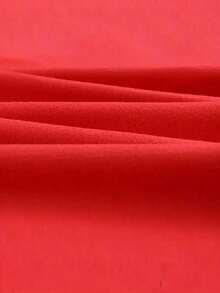 Erykah Badu Portrait Graphic Plus Size TShirt 220g Featuring A Vibrant Yellow And Black Image With Her Signature  A Must Have For Fans Of Soul Music  High Quality Cotton  Comfortable Fit - 紅色 - 查看 3