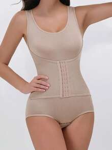 Body sin costuras con cierre a presión reforzado, moldeador corporal para mujer, body moldeador adelgazante