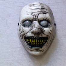 Scary Halloween Masks - Grim Reaper With White Face Demon Mask, Durable Latex Mask, Perfect For Role-Playing And Costume Accessories - Multicolor - View 11