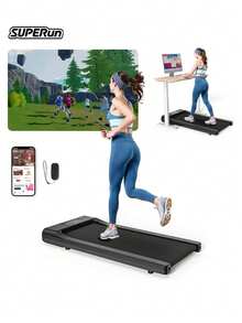 Flat Walking Treadmill 2.5HP Motor 1-6km/H Speed Anti-Slip Shock Absorption Portable Treadmill For Home Office Exercise Machine - View 1