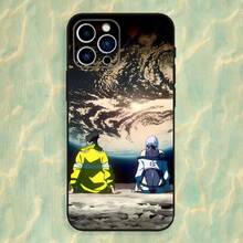 Funda de teléfono del juego Cyberpunk E-Edgerunners para iPhone 16, 15, 14, 13, 12, 11 Plus, Pro Max, XS, X, XR, SE, Mini, 8, 7, de silicona suave en color negro - Z4 - Ver 9