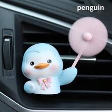 Cute Animal Rotating Windmill Car Air Conditioner Vent Decorations Car Interior Accessories Car Clips - Multicolor - View 11