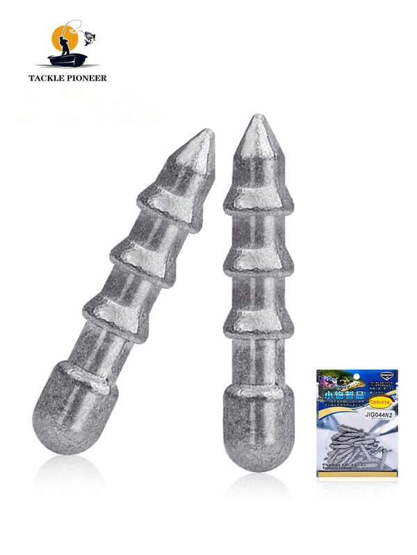 TACKLEPIONEER 30 Piezas de Plomos Esféricos para Pesca, (1g/0,03oz) - (1,5g/0,04oz) - (2g/0,07oz) - (3,5g/0,12oz) - Plomos Alargados de Plomo, Plomos de Peso Suave para Cebo Blando, Plomos de Plomo para Señuelo y Gusano, Suministros de Pesca, Accesorios de Equipo de Pesca, Adecuado para Pesca de Agua Dulce y Salada