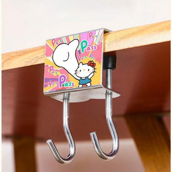 Sanrio Hello Kitty Schul-Zubehör abnehmbare Haken, Tischkanten-Aufhängehaken, Tasche-Halter, Schulanfang Tür-Hänger