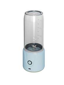 PANDA Z1 Portable Juicer 10 Blade Steel Knife Blender Household Fruit Mini Juicer Cup 420ML Capacity Smoothie Mixer Machine USB Rechargeable Juice Extractor Kitchen Tool