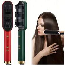 RAF Cepillos de pelo profesionales, alisadores, peines alisadores anti-escaldadura, alisadores y rizadores de pelo todo en uno, rizadores de iones negativos que dan volumen, y peines de peinado con zonas de temperatura múltiple, son adecuados para regalar a mujeres y excelentes regalos para el Día de la Madre.