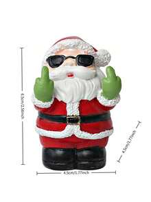 Christmas Snowman Figurines Small Funny Design Christmas Santa Claus Decor For Desktop,Christmas Decorations, Interesting Christmas Gifts,