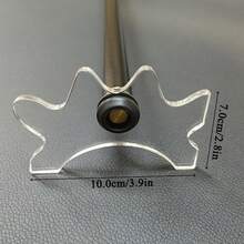 1 قطعة رف أكريليك لأعواد البلياردو، لوازم الترفيه والترفيه في صالة البلياردو