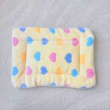 Cama para mascotas, adecuada para perros, gatos y otras pequeñas mascotas, suave, resistente a la suciedad, protege la piel del animal y es lavable. - Amarillo - Ver 2