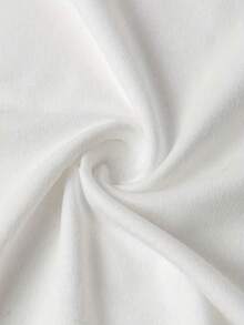 Mujer casual con estampado de flores y corazones suelta cuello redondo manga corta primavera verano para uso diario camiseta - Beis - Ver 4