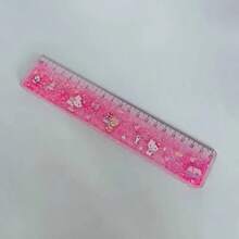 1 Stück süßer Sanrio Hello Kitty, Melody, schwarz Mell, Pompompurin, Patty Hund Lineal, 20 cm Öl Lineal