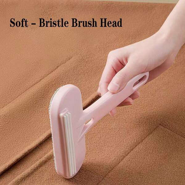 1 pieza Dispositivo portátil de pared para colgar abrigos, herramientas de afeitado, ropa, quitapelotas, eliminador manual de pelusas, herramientas para quitar el pelo, ropa, sin daños, ropa, pelusas, fácil de manejar