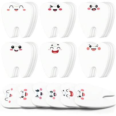 6/12 st Tandsköterska självhäftande anteckningsblock Tandhygienistassistent Present Rolig kontorspersonal För Kollegor Kvinnor Läkare Sjuksköterska