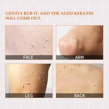 深层清洁去角质凝胶，蕴含橙酵素，持久保湿，清洁毛孔，适用于面部和身体，适合所有肤质，是理想的情人节礼物。1瓶装，3.5液体盎司（约100毫升），适合日常使用和约会派对。 - 2PCS透明 - 查看 7