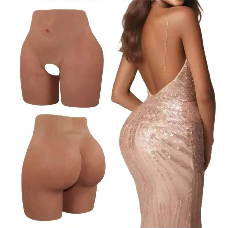 Silicone Butt Lifting Shorts, High Waist Shaping Biker Shorts, Unisex, Thickened Design, Lift Buttocks & Peach Butt, Suitable For Daily Wear & Sports, Confident Shaping