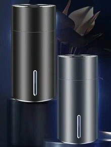 Car Humidifier Aromatherapy Machine, Intelligent Car Start-Stop Car Perfume Air Purification Aromatherapy Sprayer, Humidifier Home Desktop Small Smart Rechargeable Spray Wireless Purifier - Black - View 4