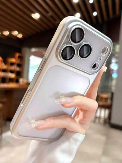 17 Pro Max Case, Slim Transparent Matte Hard Protective Cover With Camera Lens Protection For IPhone 17 Pro, Minimalist Design, Suitable For Men And Women