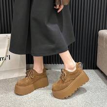 Women Loafers Shoes - Camel - View 5