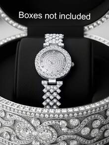 1pc Elegant Luxury High-End Exquisite Women's Quartz Watch - Suitable For All Occasions, Wonderful Gift For Holidays