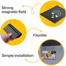 Pacote com 15 Porta-Retratos Magnéticos - 4x6 Polegadas Porta-Retratos de Geladeira com Fixação Forte, Decoração para Casa e Escritório - Expositor Multiuso para Projetos Escolares, Memórias Familiares e Citações Inspiradoras - Essencial para Decoração de Feriados, Necessidade para Dormitório, Presente de Apreciação a Professores, Acessório de Quadro Branco, Halloween, Organização de Casa no Natal