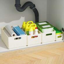 1pc Home Kitchen Storage Box, Drawable Folding Storage Box, Dining Room Storage Box, Retractable Drawer Type Storage Box, Home Storage Box, Storage Artifact, Cabinet Storage Snack And Miscellaneous Separate Storage Box, Back To School Dormitory Space Storage Box