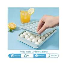 Mini Sphere Ice Cube Tray X 2 And Holder Blue - Blue - View 3