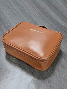 Multi-Layer Large Capacity Detachable Makeup Bag, Travel Cosmetic Organizer With Brush Storage, Universal Portable Beauty Essentials Pouch For Men And Women, Available In 4 ColorsLarge Capacity Detachable Makeup Bag - Travel Cosmetic Organizer With Brush Holder, Multiple Compartments & Mesh Pockets, Durable Portable Beauty Case For Men & Women, Alcohol-Free, Large Makeup Bag, Compact Design, Sturdy Construction, Organized Lifestyle,Makeup Pouch,Cosmetic Bag,Travel Essential,Large Capacity,Large Makeup Bag