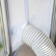 Accesorios universales de tela para sellar ventanas de 395 cm para mangueras de escape de aire acondicionado - Unitalla - Ver 4