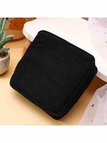 Multi-Coloured Tampon Storage Bag Pink Sanitary Napkin Storage Bag Portable Storage Bag Large Capacity Simple Style Used To Store Sanitary Napkins Panty Liners And Tampons A Necessity For Girls A Good Choice For Going Out Stripe Series Makeup Bag Travel School Supplies Travel Essentials Make Up Bag Holiday Essentials Cosmetic Bag Makeup Bags Makeup Pouch Makeup Organizer Make Up Organizer Makeup Storage