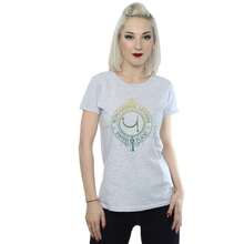 Harry Potter Womens/Ladies Wingardium Leviosa Cotton TShirt (Sports Grey) - Grau - Übersicht 3