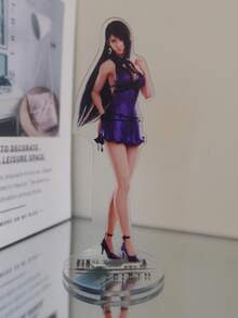 Figura de acrílico de Cloud Strife de Vii Rebirth Anime, modelo de accesorio, figura de escritorio, decoración, regalo, colección de niños