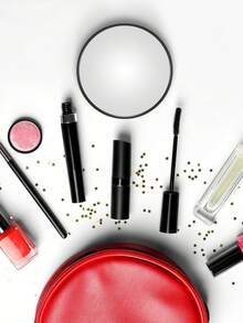 15X 10X 5X 放大镜带吸盘，小型旅行化妆镜带镊子，紧凑型吸盘镜，用于精确修眉、化妆、日常护肤，黑色放大镜，适合男士、女士、青少年，是母亲节、情人节礼物、生日礼物的理想选择 - 彩色 - 查看 7